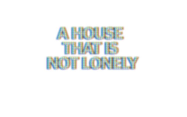 A HOUSE THAT IS NOT LONELY